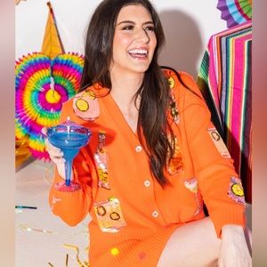 QUEEN OF SPARKLES TEQUILA CARDIGAN🥂✨🍹